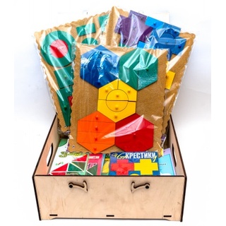 Комплект к программе Умные игры в добрых сказках (3-5 лет, на группу, в сундучке)