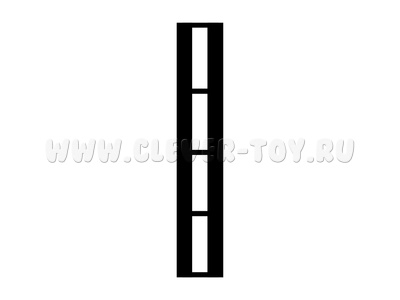 Магнитная карточка Двойная тактовая черта