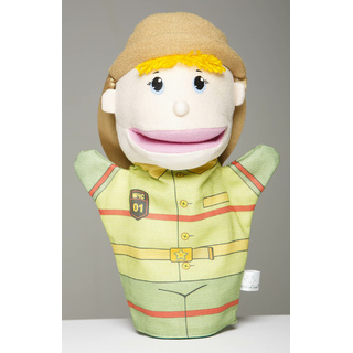 Кукла "Веселый рассказчик" Пожарный