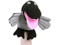 Ворона, кукла логопедическая (на руку)