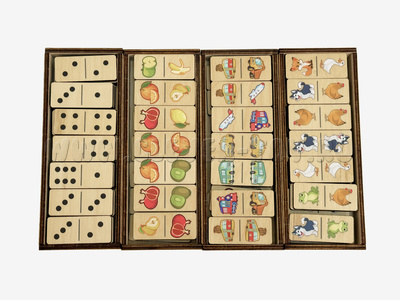 Комплект тематических домино АЛМА