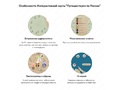 Интерактивная карта "Путешествуем по России" для детского сада (120x210 см)